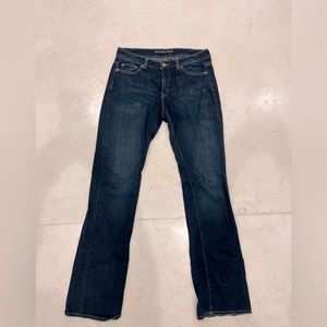 Michael kors flare/bootcut jeans. Dark rinse